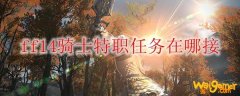 ff14骑士特职任务在哪接